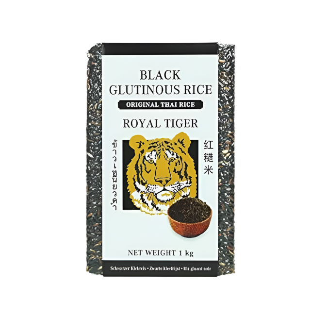 Royal Tiger Black Glutinous Rice Original Thai Rice 1kg